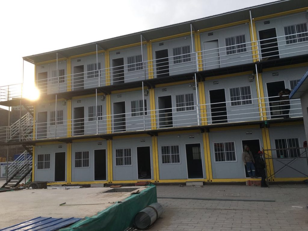 中鐵集團豐益橋項目內(nèi)含盥洗室